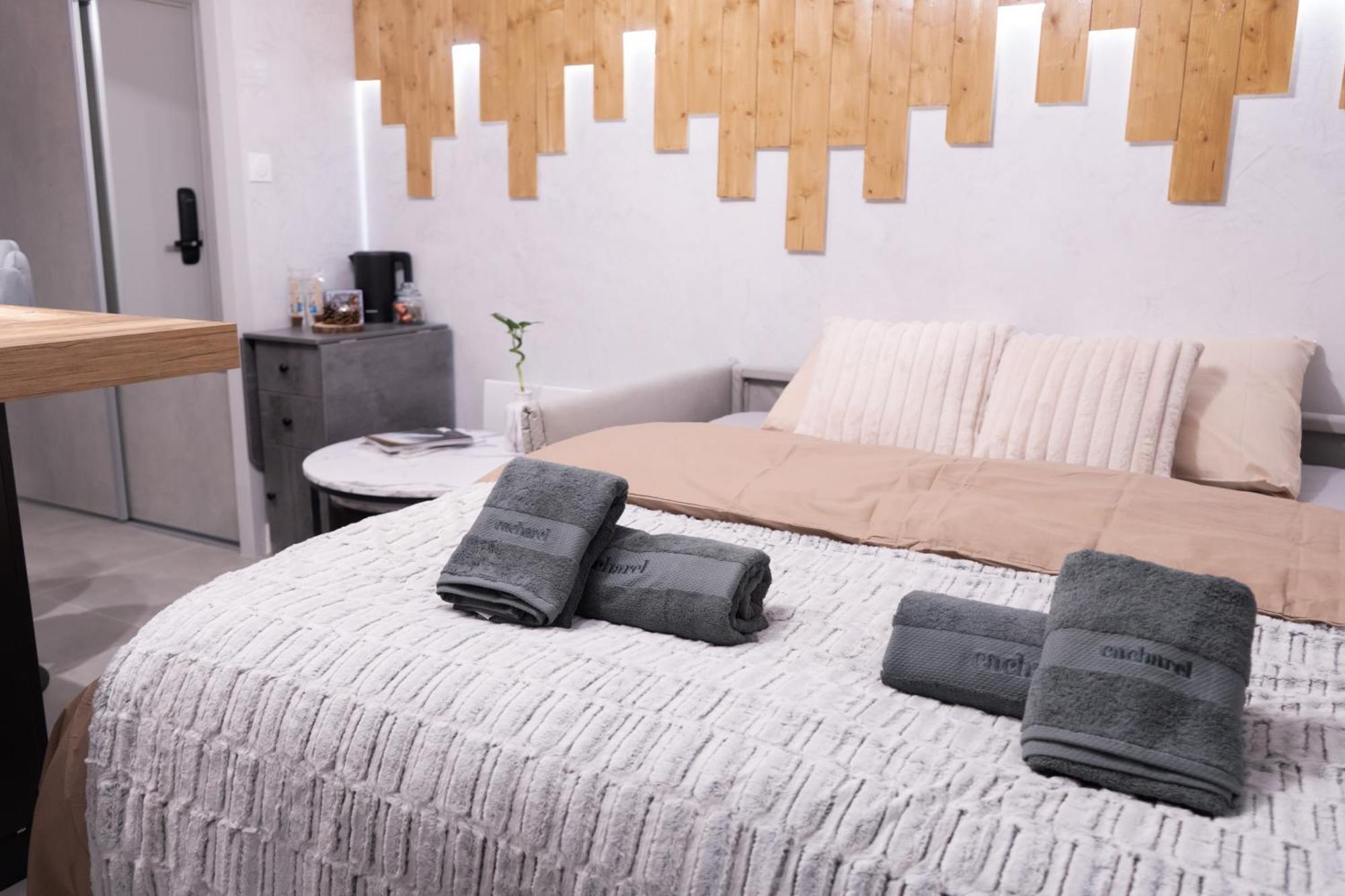 Studio Cabine Au Loup Blanc Avec Vue Mont Blanc แซ็งต์-แฌร์เวส์-เลส์-แบ็งส์ ภายนอก รูปภาพ