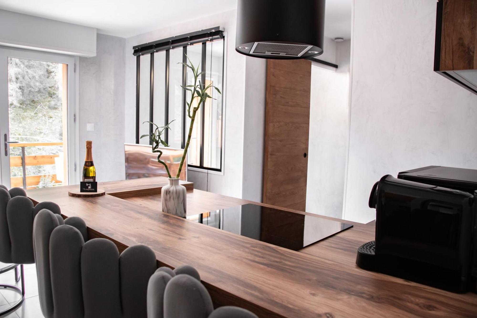 Studio Cabine Au Loup Blanc Avec Vue Mont Blanc แซ็งต์-แฌร์เวส์-เลส์-แบ็งส์ ภายนอก รูปภาพ