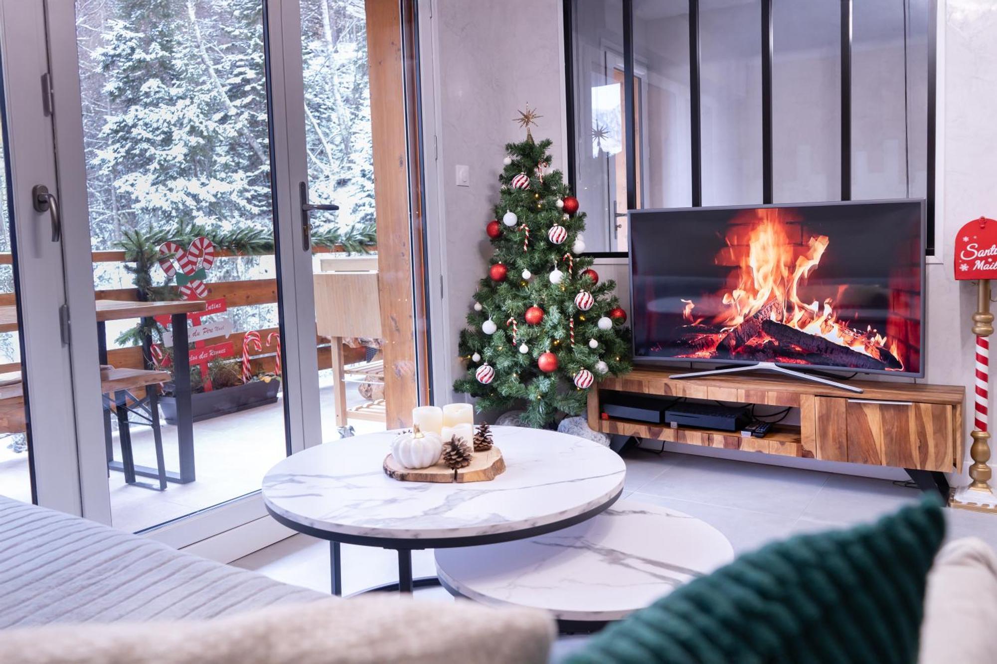 Studio Cabine Au Loup Blanc Avec Vue Mont Blanc แซ็งต์-แฌร์เวส์-เลส์-แบ็งส์ ภายนอก รูปภาพ